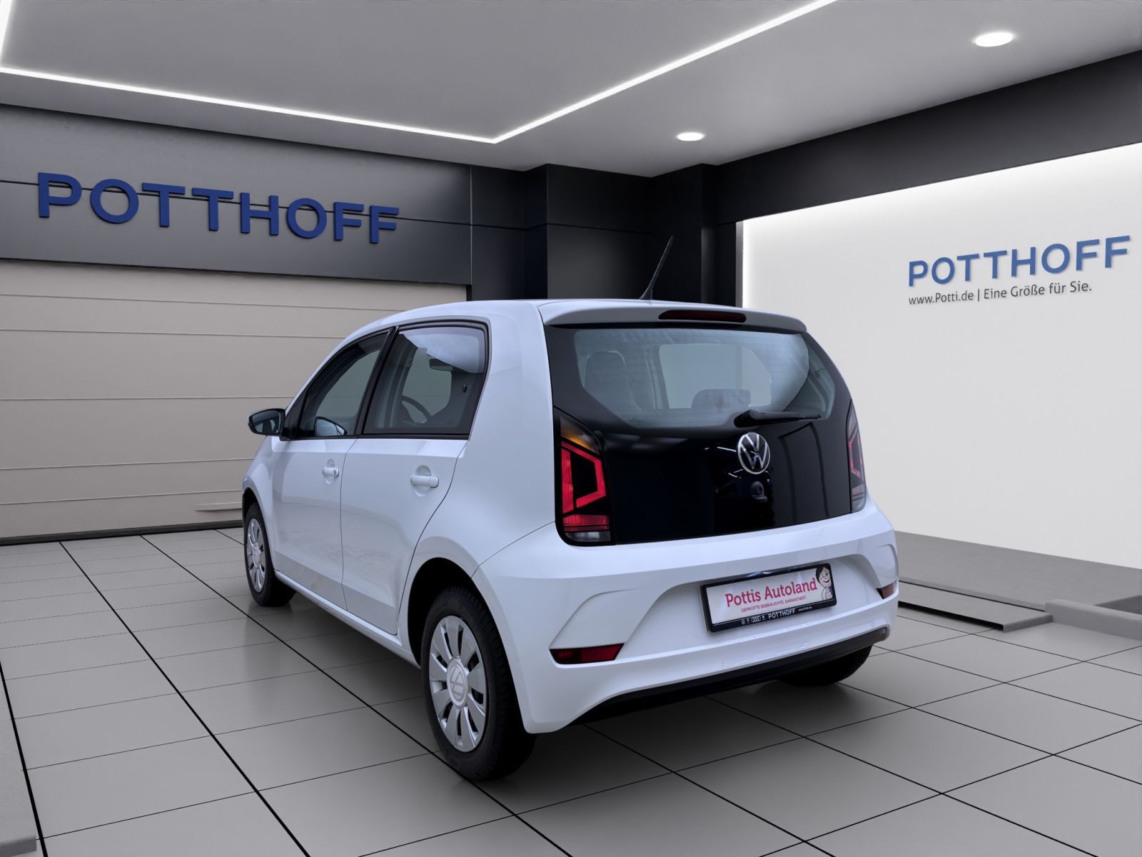 Volkswagen up! 2022 г. Белый, пробег 59355 км