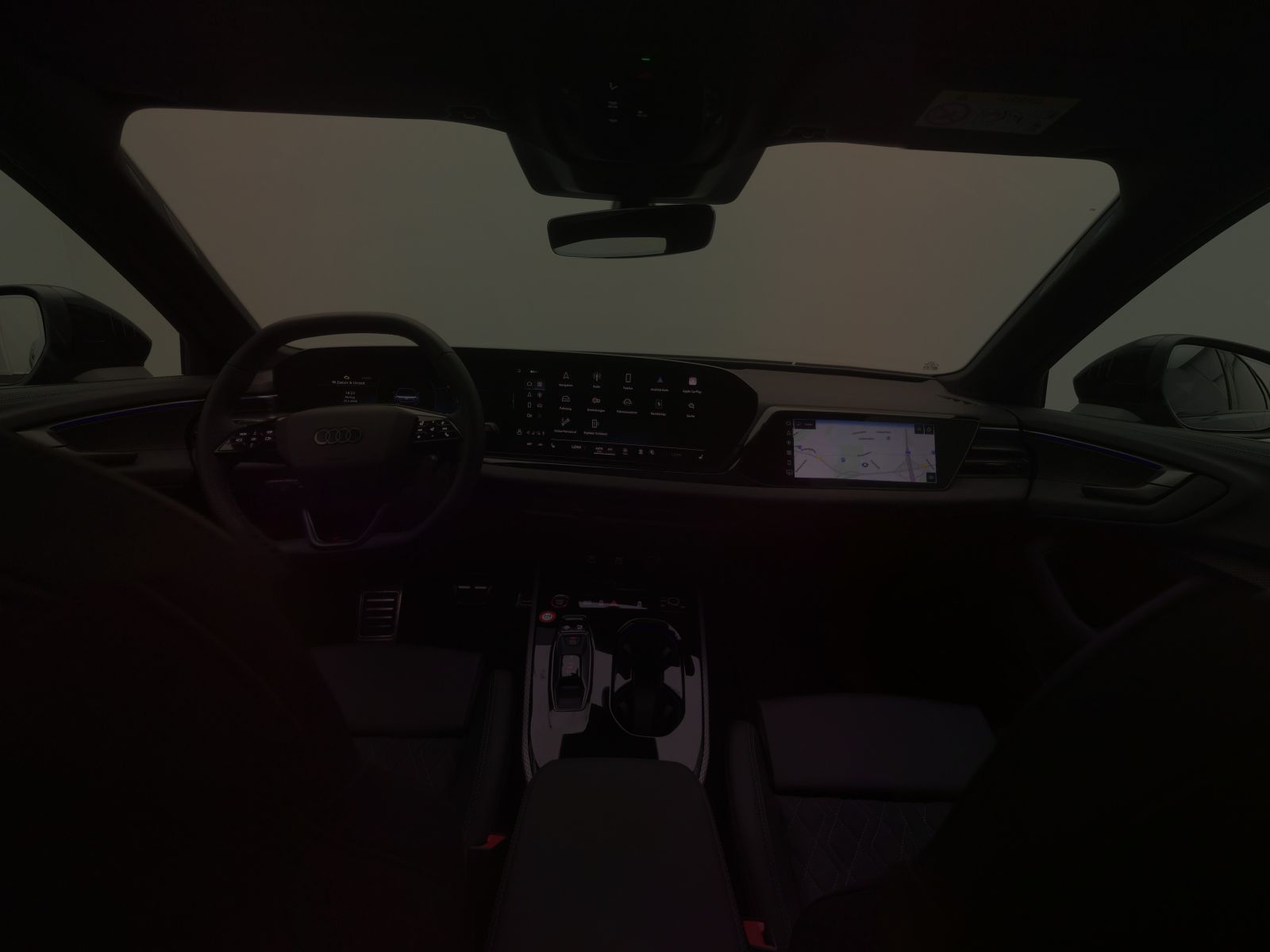 Audi A5 2025 г. Синий, пробег 6400 км