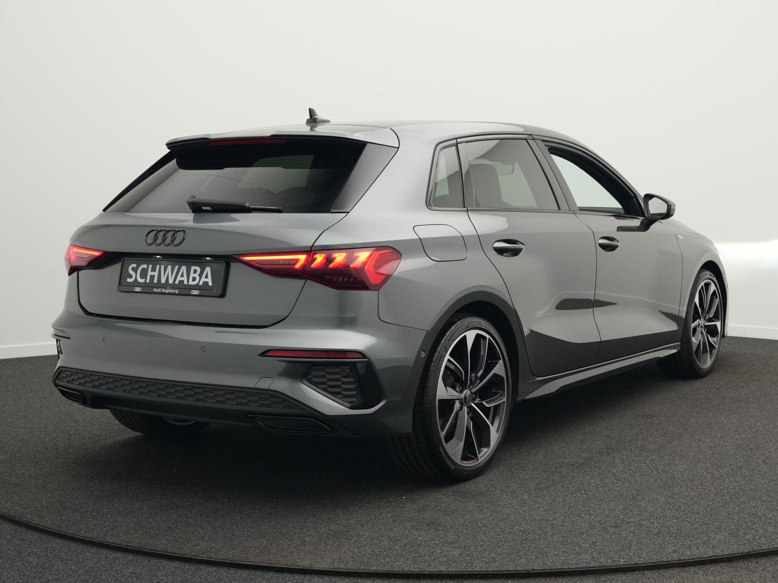 Audi A3 2023 г. Серый, пробег 55700 км