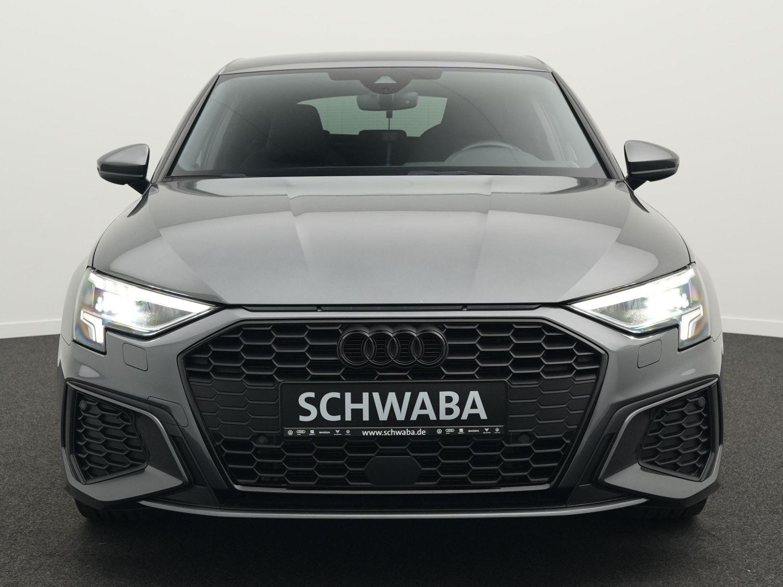 Audi A3 2023 г. Серый, пробег 55700 км
