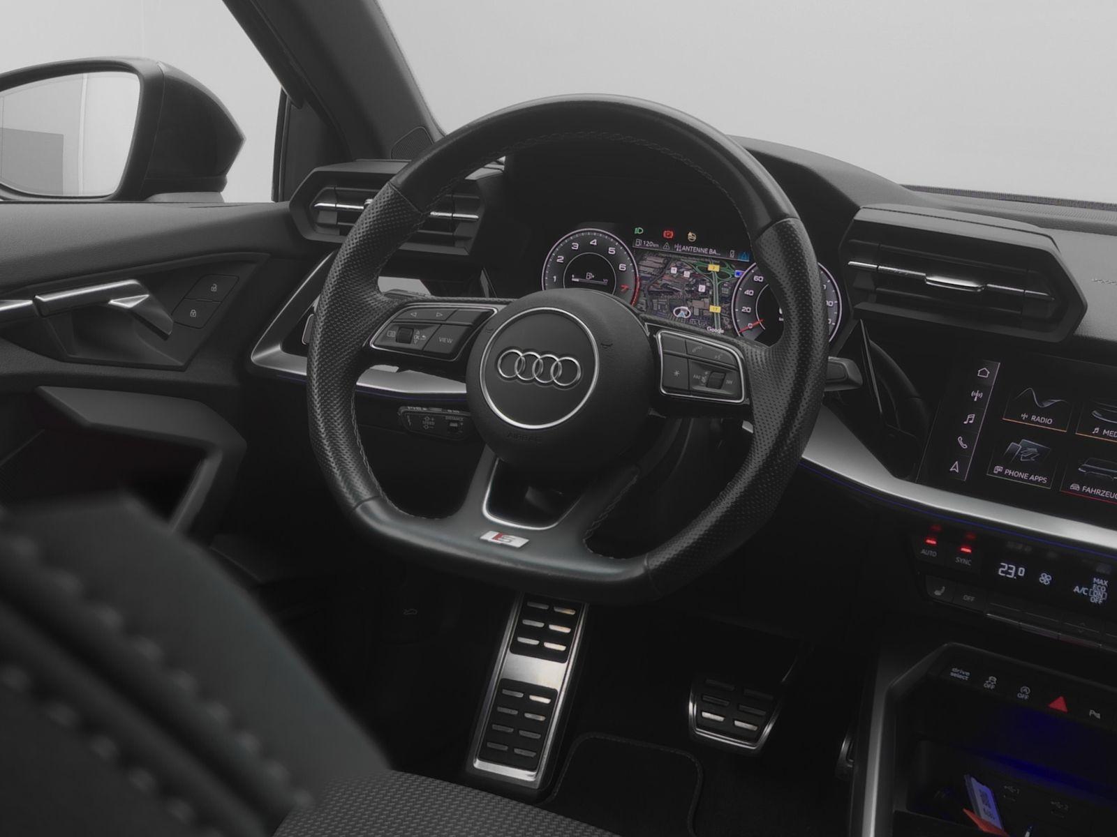 Audi A3 2023 г. Серый, пробег 55700 км