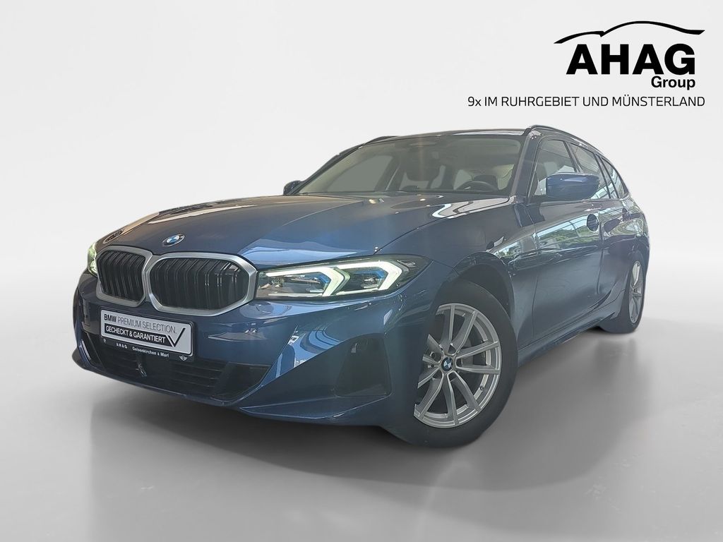 BMW 320 2024 г. Синий, пробег 39850 км