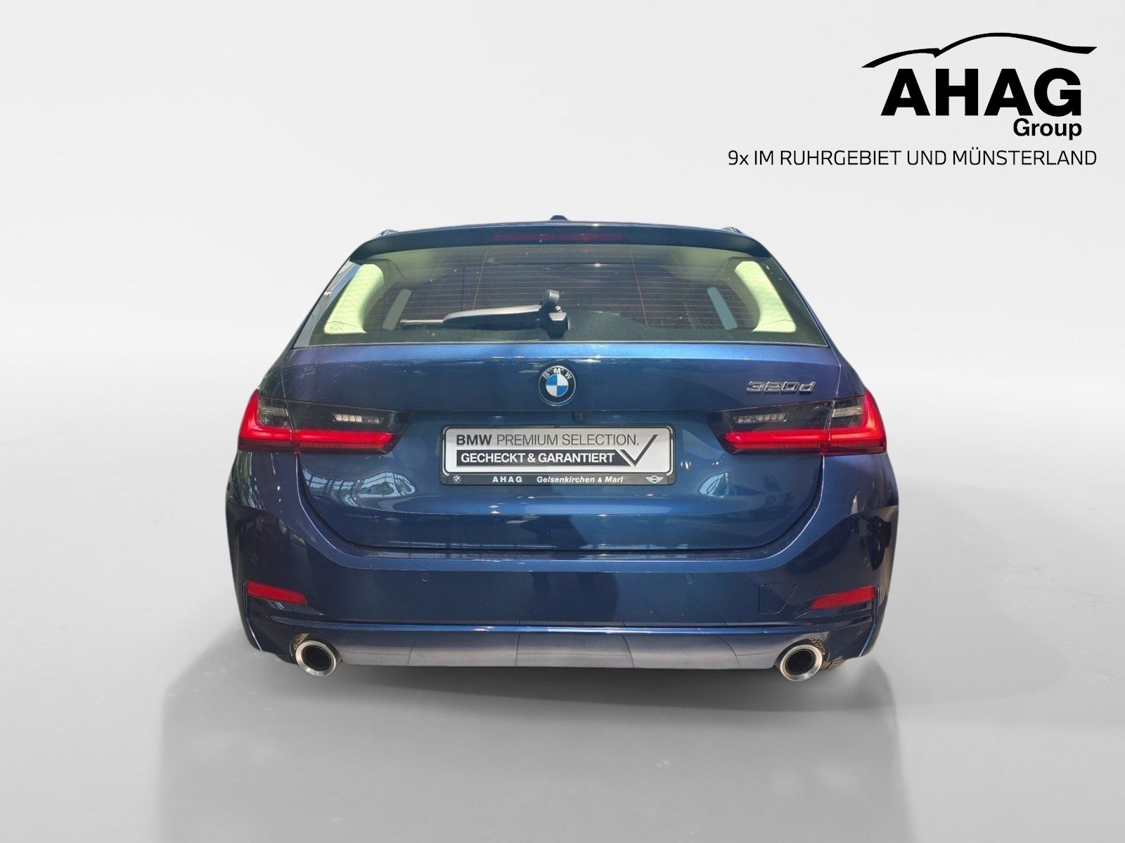 BMW 320 2024 г. Синий, пробег 39850 км
