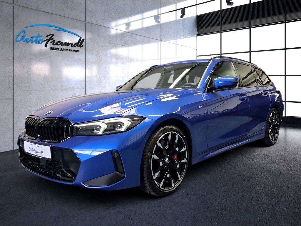 BMW 320 2025 г. Синий, пробег 30900 км