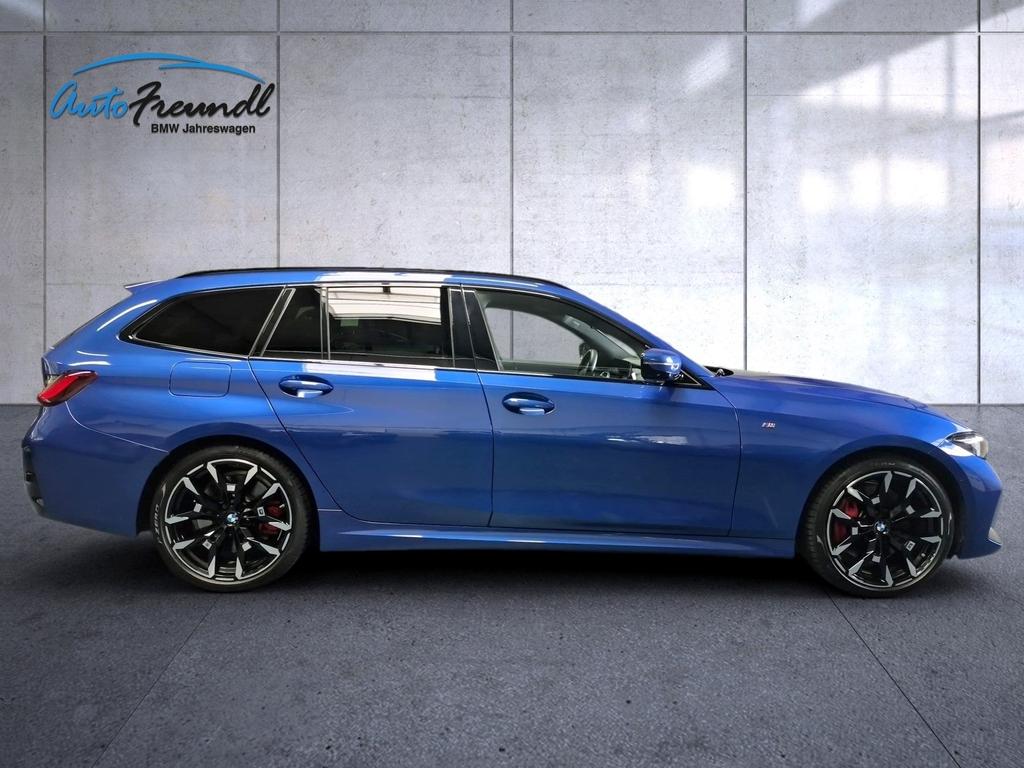 BMW 320 2025 г. Синий, пробег 30900 км