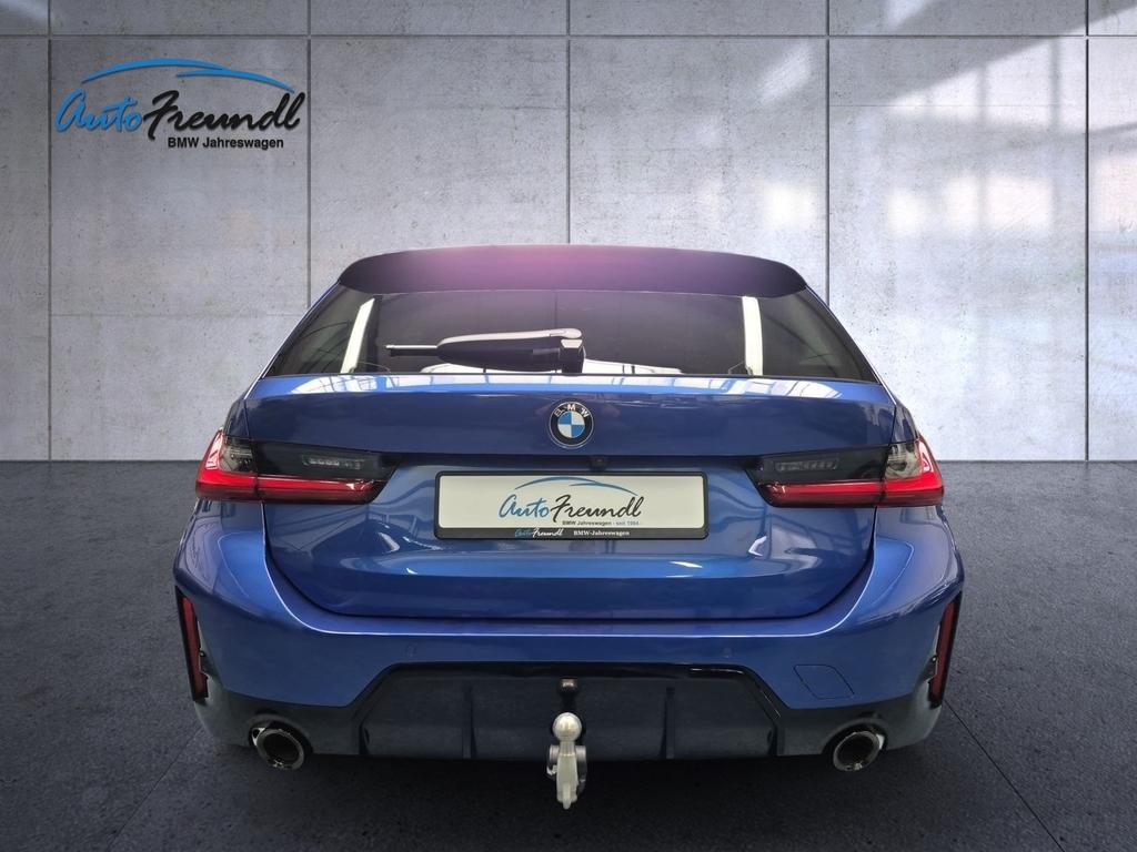 BMW 320 2025 г. Синий, пробег 30900 км