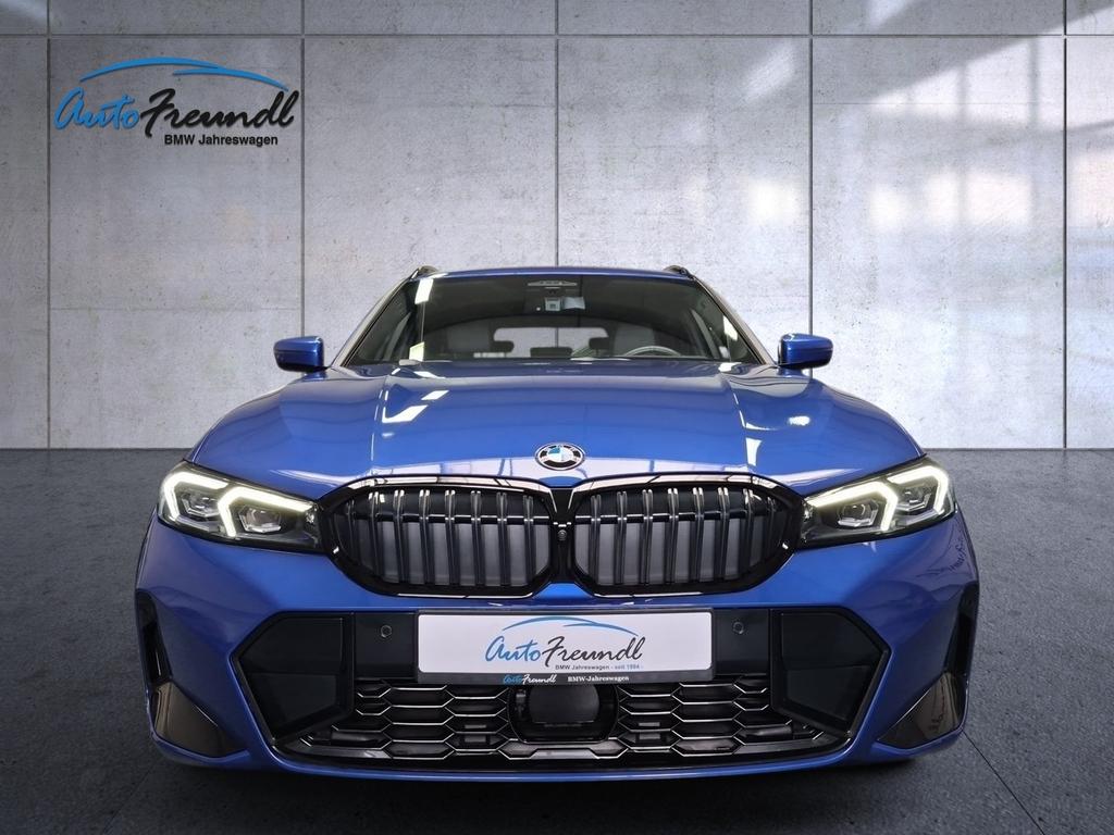 BMW 320 2025 г. Синий, пробег 30900 км