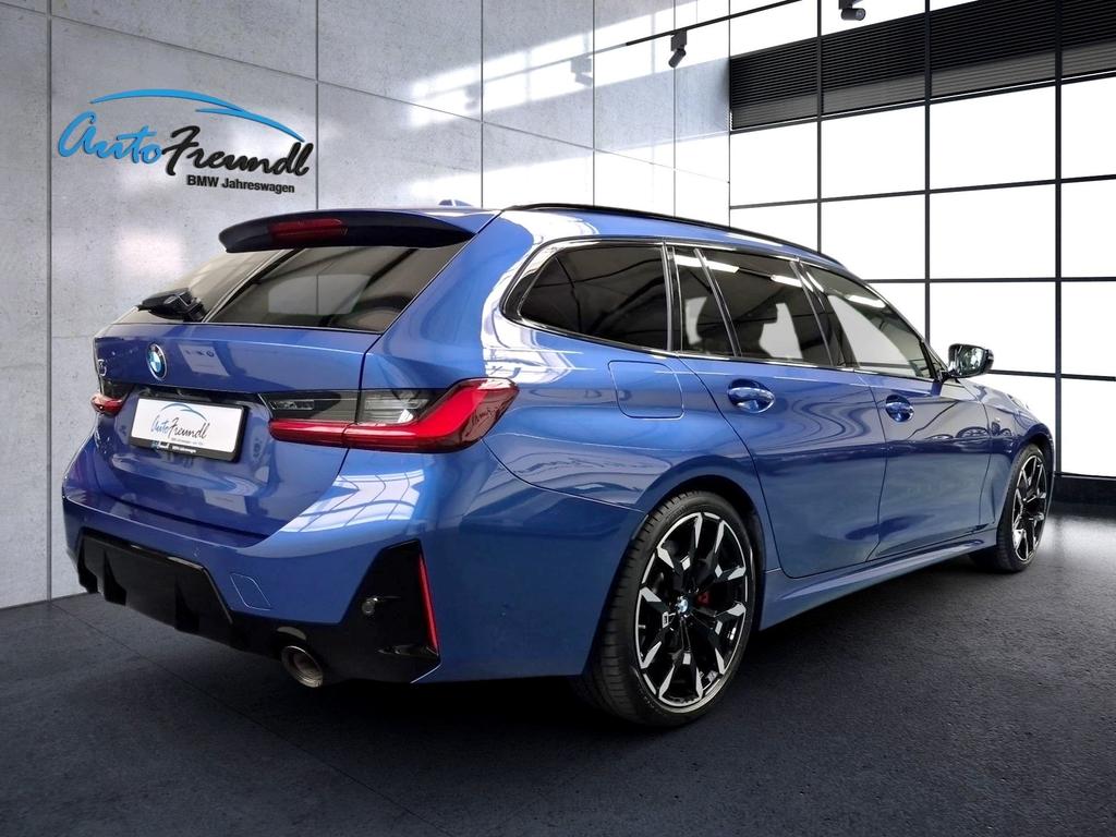 BMW 320 2025 г. Синий, пробег 30900 км