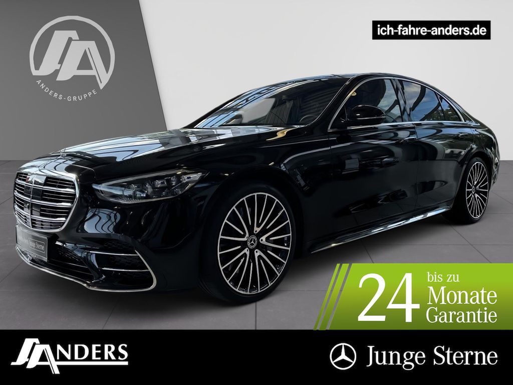 Mercedes-Benz S 400 2022 г. Чёрный, пробег 59909 км