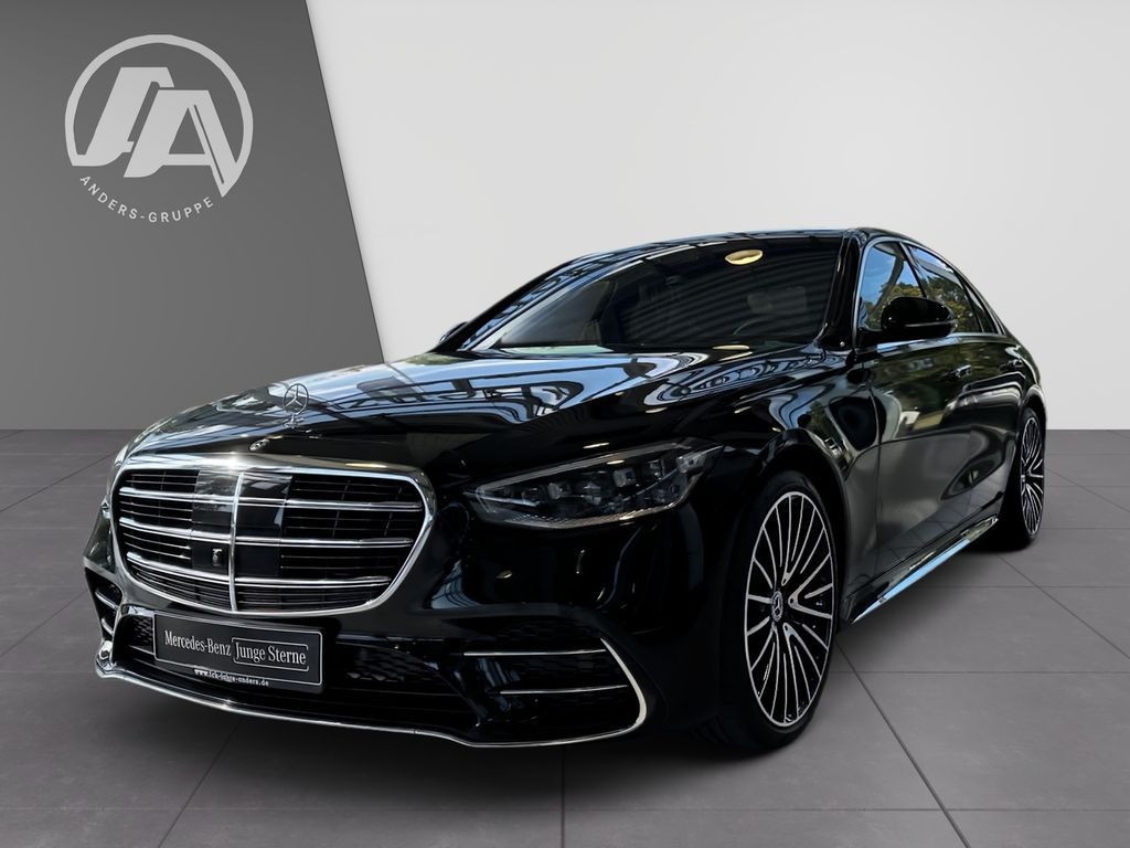 Mercedes-Benz S 400 2022 г. Чёрный, пробег 59909 км