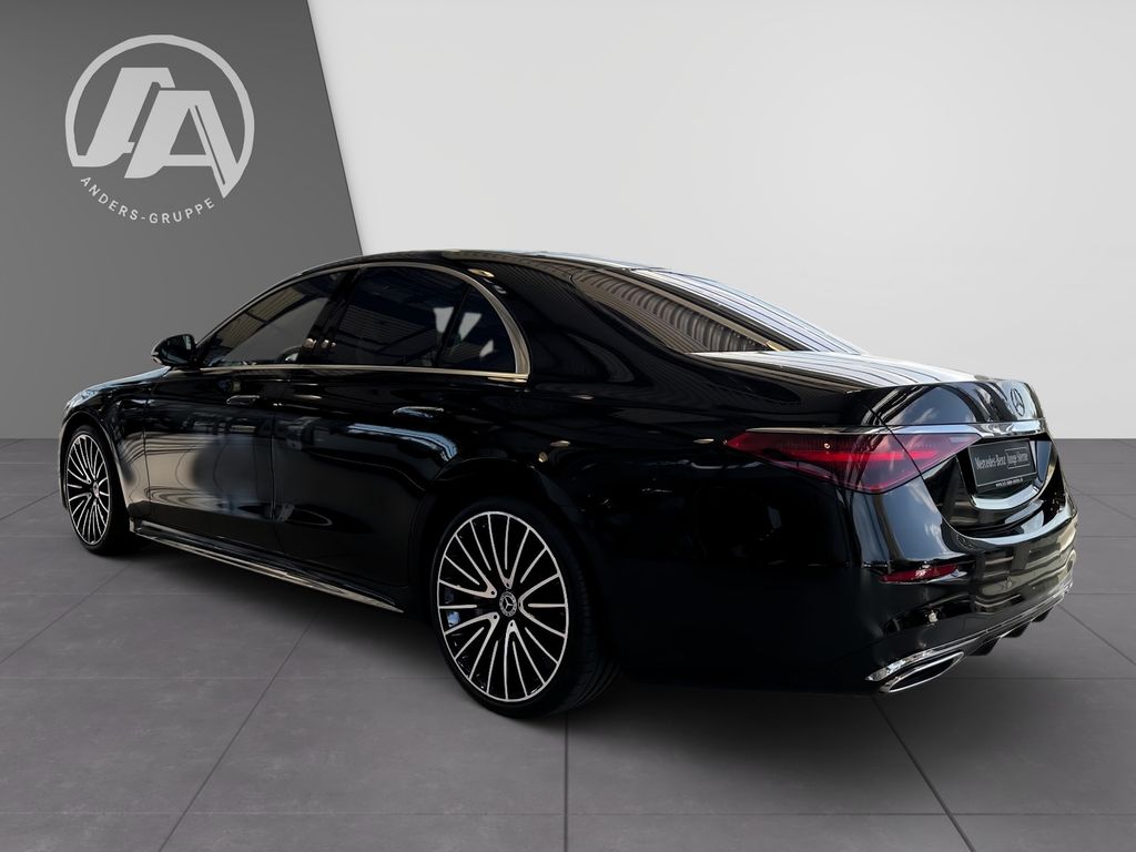 Mercedes-Benz S 400 2022 г. Чёрный, пробег 59909 км