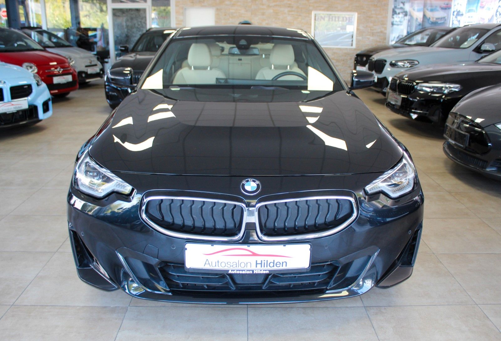 BMW 218 2024 г. Чёрный, пробег 24900 км