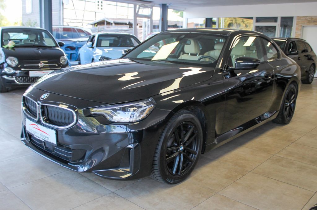 BMW 218 2024 г. Чёрный, пробег 24900 км