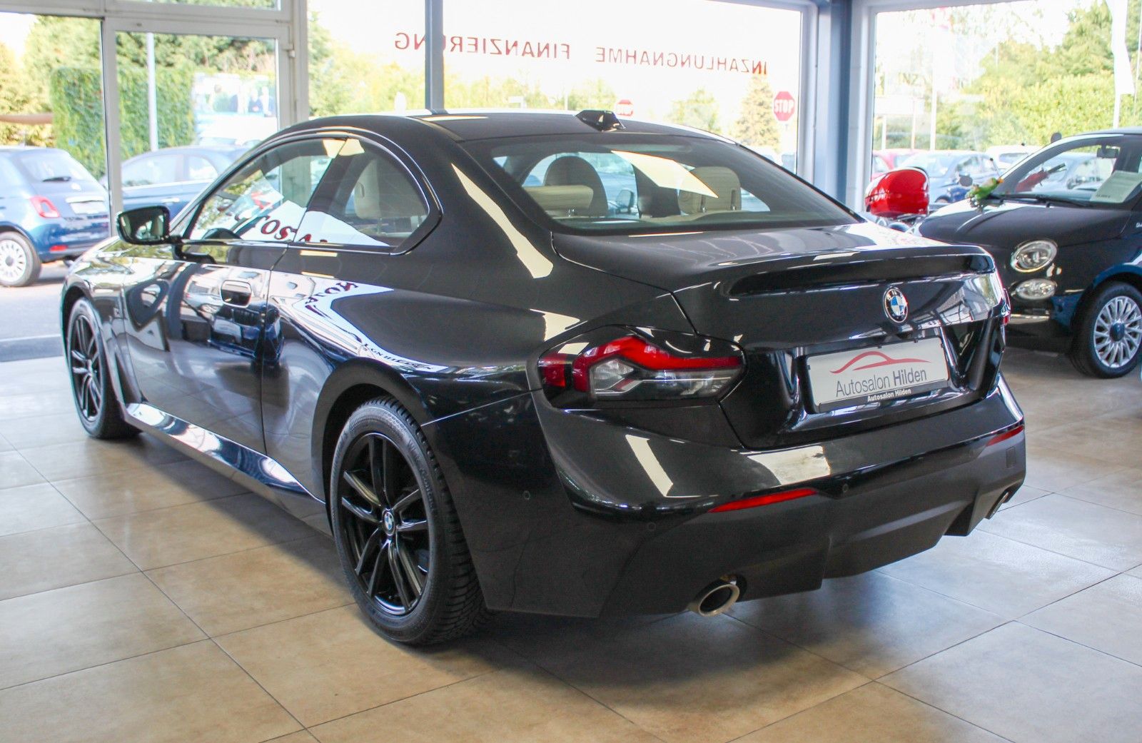 BMW 218 2024 г. Чёрный, пробег 24900 км