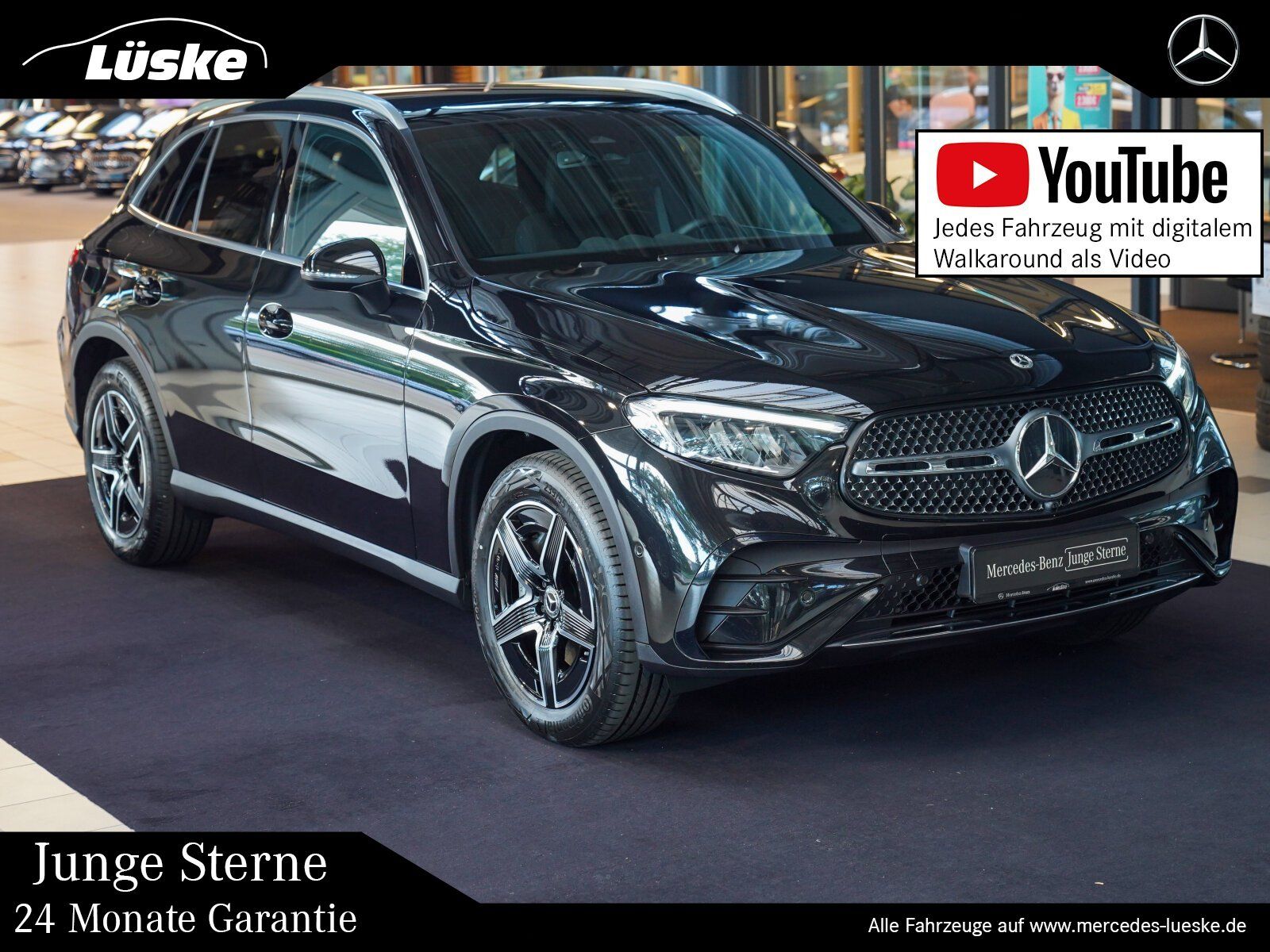 Mercedes-Benz GLC 220 2025 г. Чёрный, пробег 29496 км