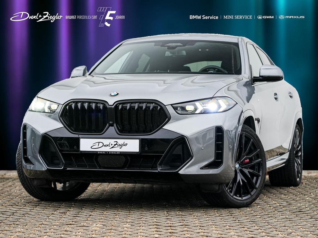 BMW X6 2025 г. Серый, пробег 24999 км