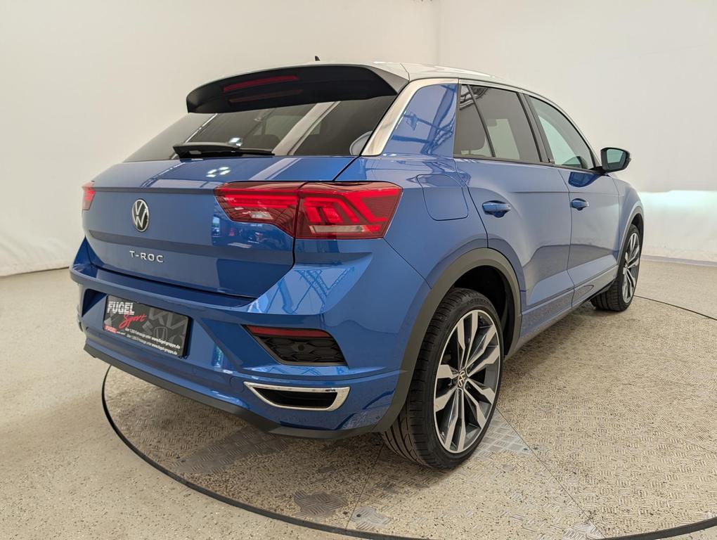 Volkswagen T-Roc 2021 г. Синий, пробег 41630 км