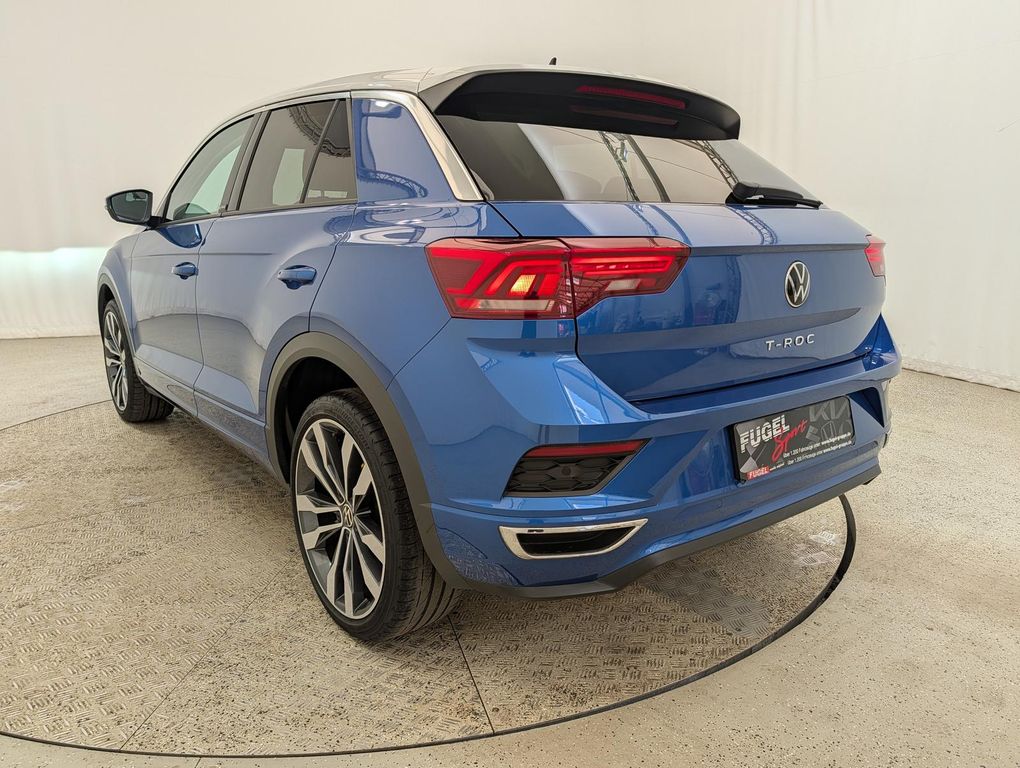 Volkswagen T-Roc 2021 г. Синий, пробег 41630 км