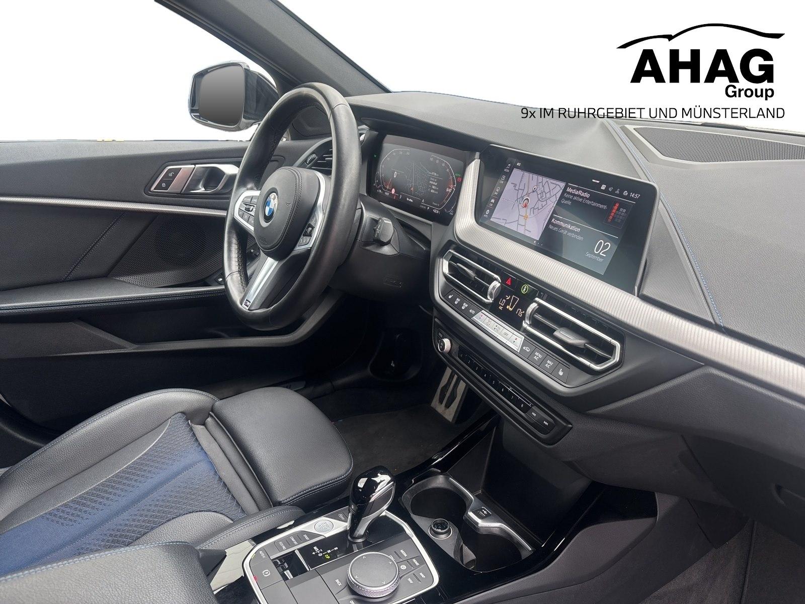 BMW 118 2022 г. Белый, пробег 47735 км