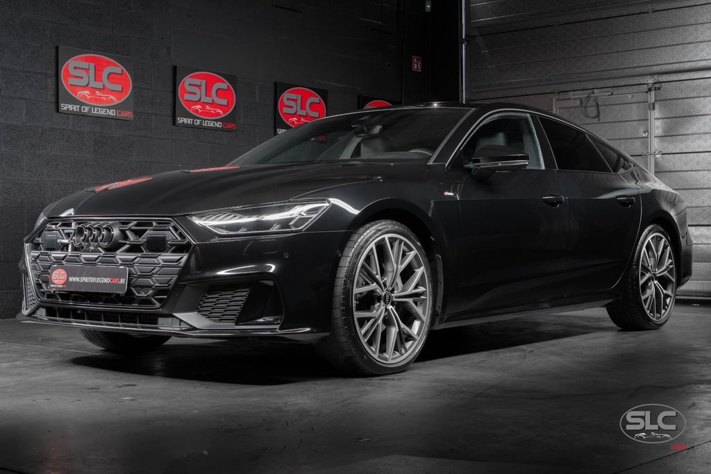 Audi A7 2025 г. Чёрный, пробег 44800 км