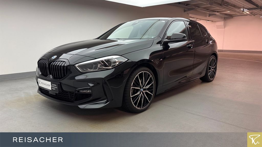 BMW 120 2023 г. Чёрный, пробег 37061 км