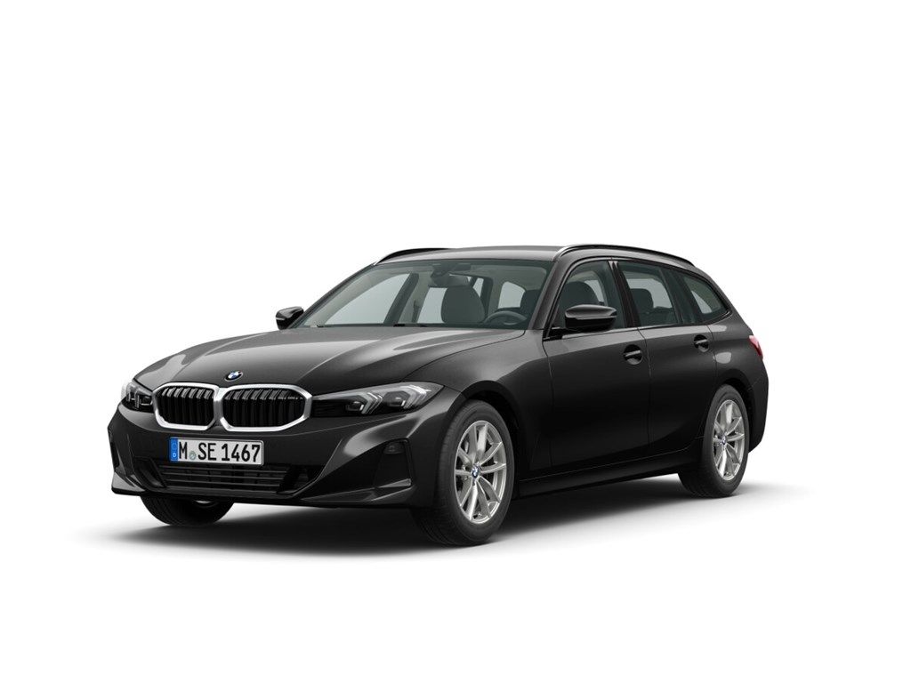 BMW 318 2022 г. Чёрный, пробег 54100 км