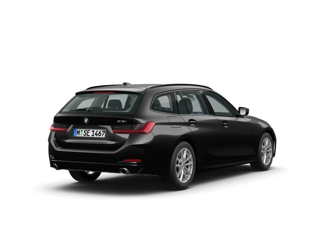 BMW 318 2022 г. Чёрный, пробег 54100 км