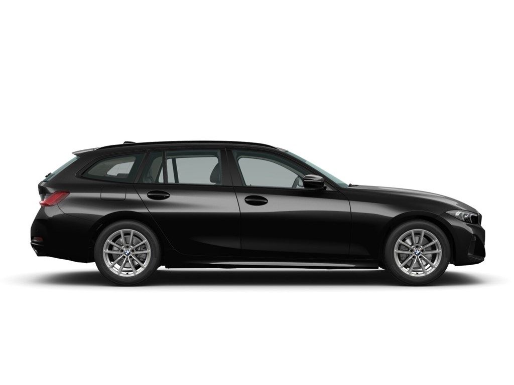 BMW 318 2022 г. Чёрный, пробег 54100 км