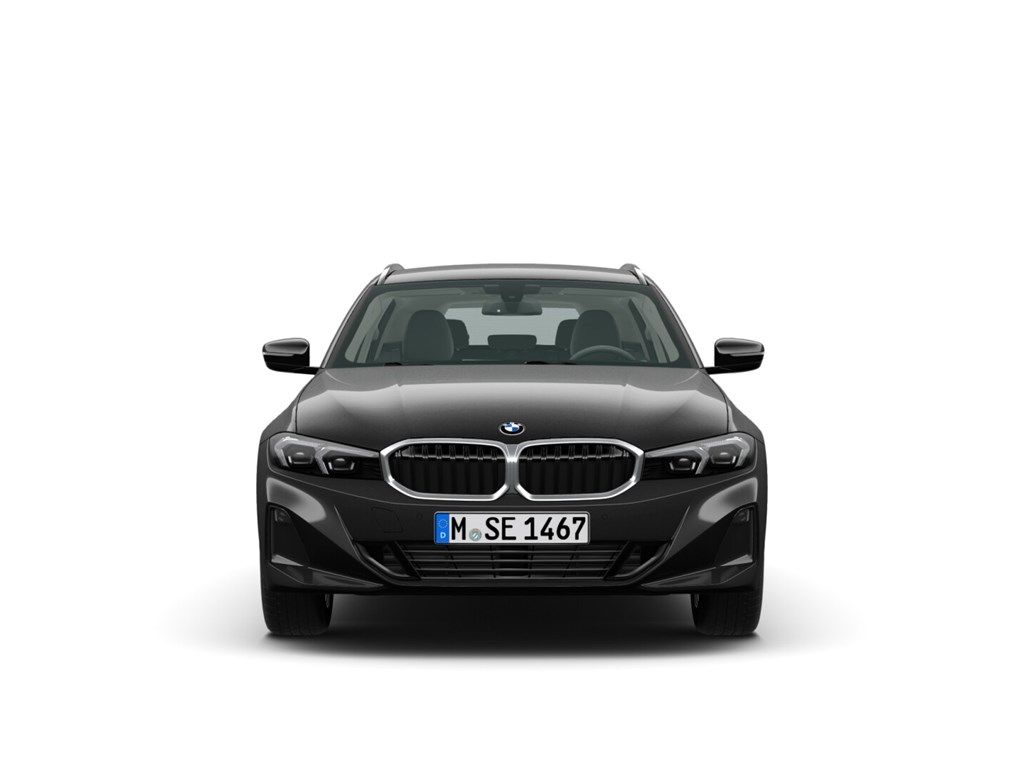 BMW 318 2022 г. Чёрный, пробег 54100 км