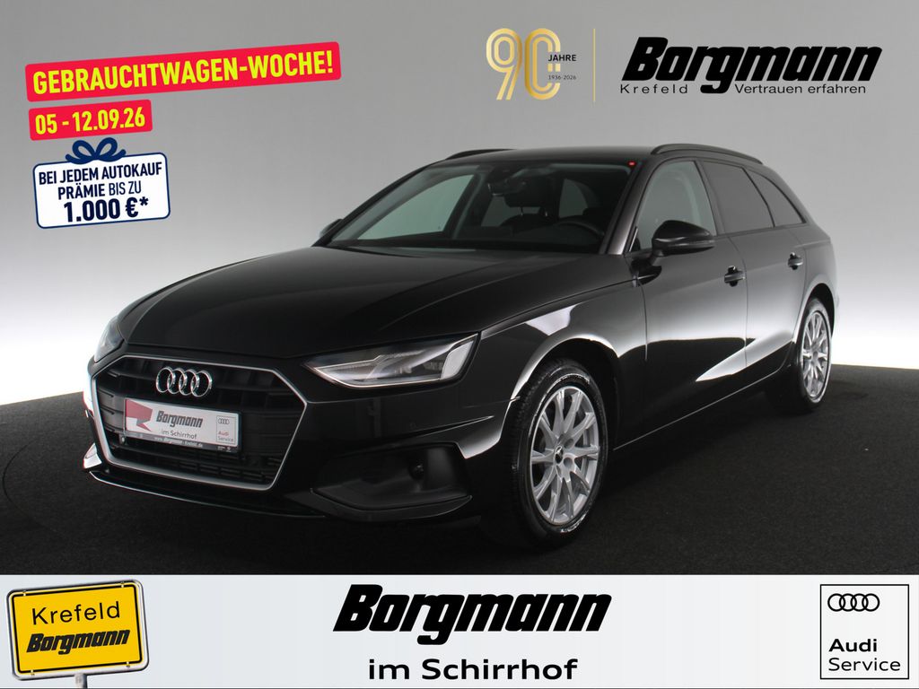 Audi A4 2022 г. Чёрный, пробег 45459 км