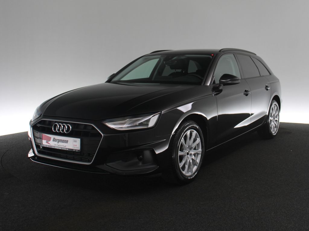 Audi A4 2022 г. Чёрный, пробег 45459 км