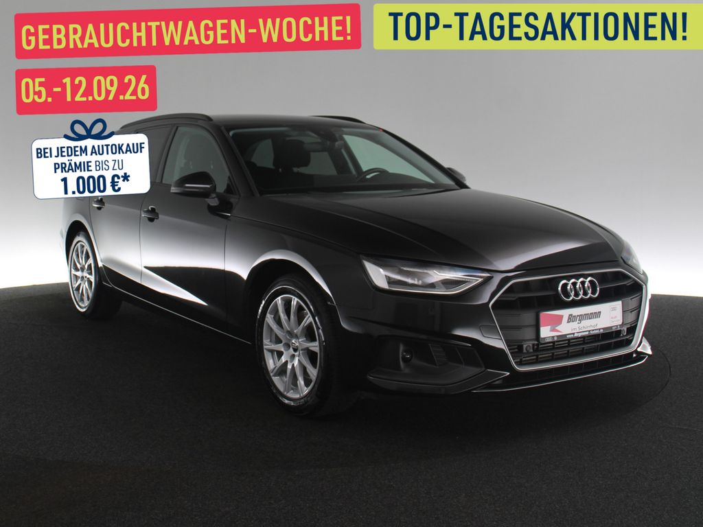 Audi A4 2022 г. Чёрный, пробег 45459 км