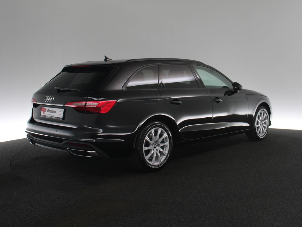 Audi A4 2022 г. Чёрный, пробег 45459 км