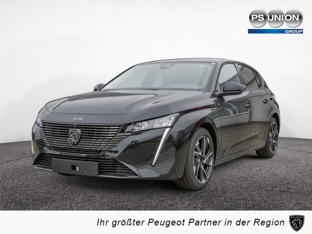 Peugeot 308 2023 г. Чёрный, пробег 52076 км
