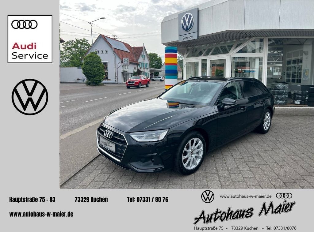 Audi A4 2022 г. Чёрный, пробег 46750 км