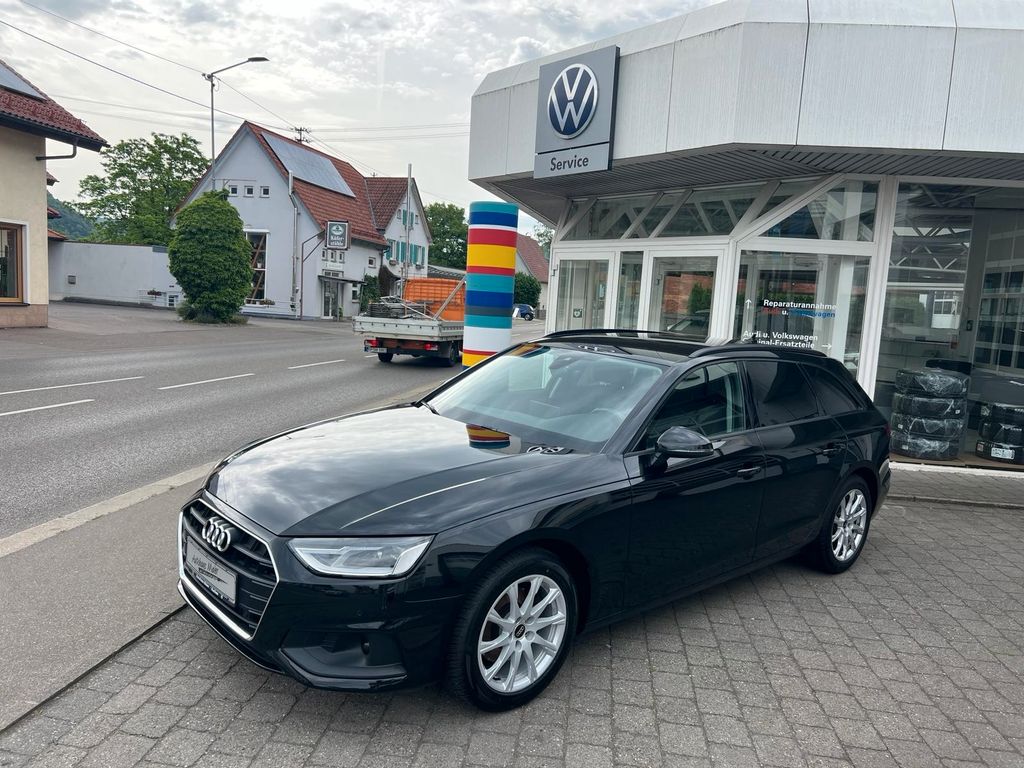Audi A4 2022 г. Чёрный, пробег 46750 км