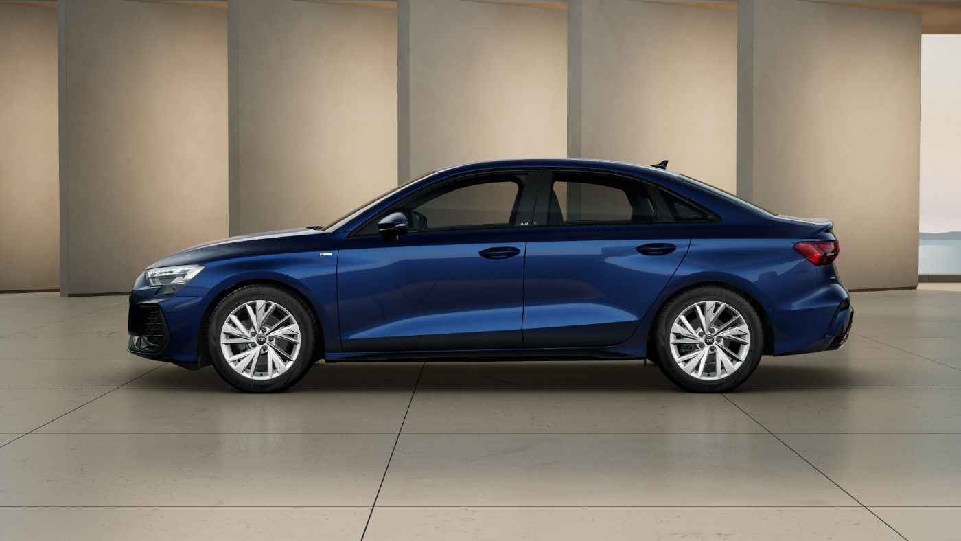 Audi A3 2026 г. Синий, пробег 28254 км