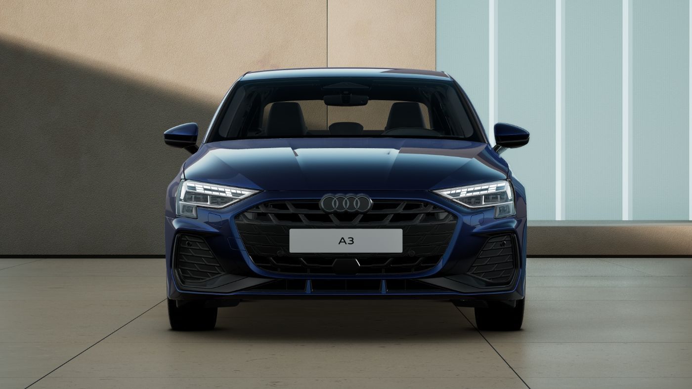 Audi A3 2026 г. Синий, пробег 28254 км