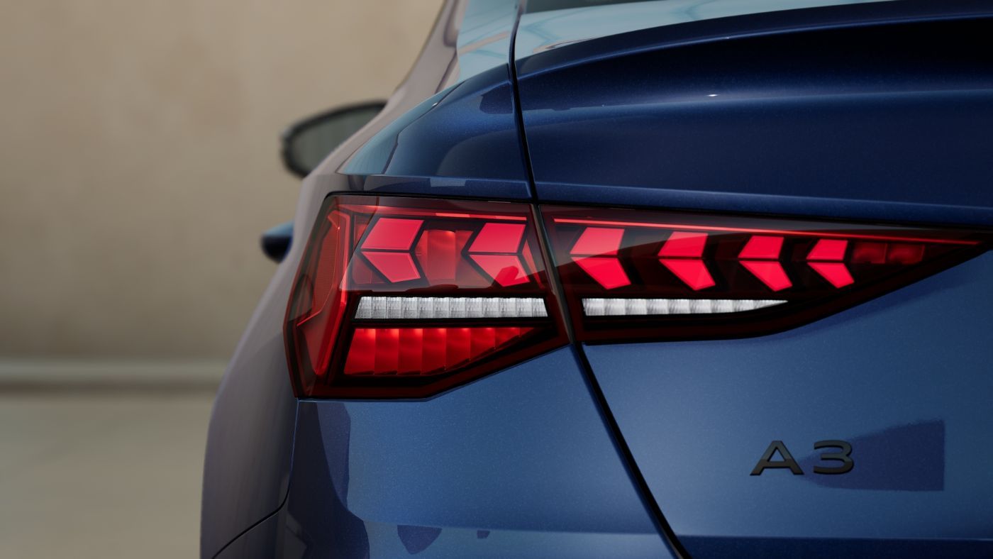 Audi A3 2026 г. Синий, пробег 28254 км