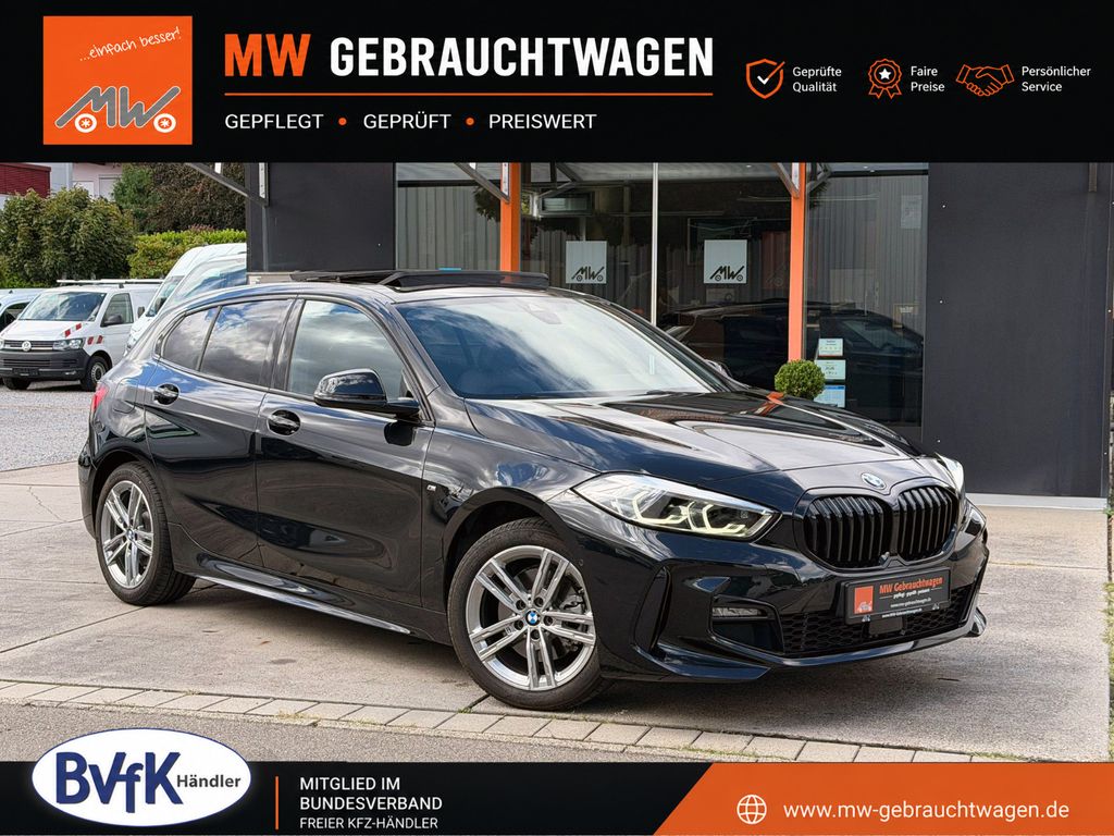 BMW 118 2023 г. Чёрный, пробег 12999 км