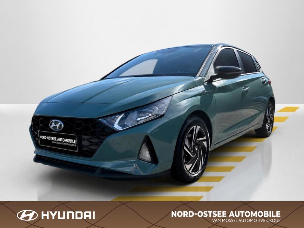 Hyundai i20 2023 г. Зелёный, пробег 59600 км