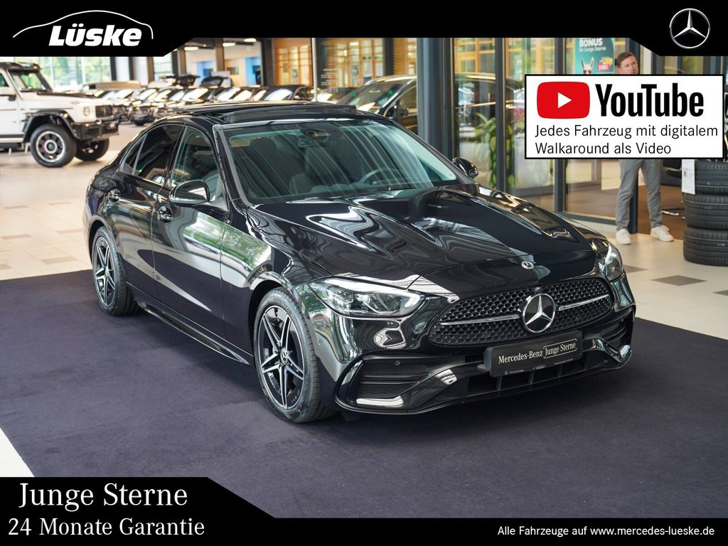 Mercedes-Benz C 180 2025 г. Чёрный, пробег 16138 км