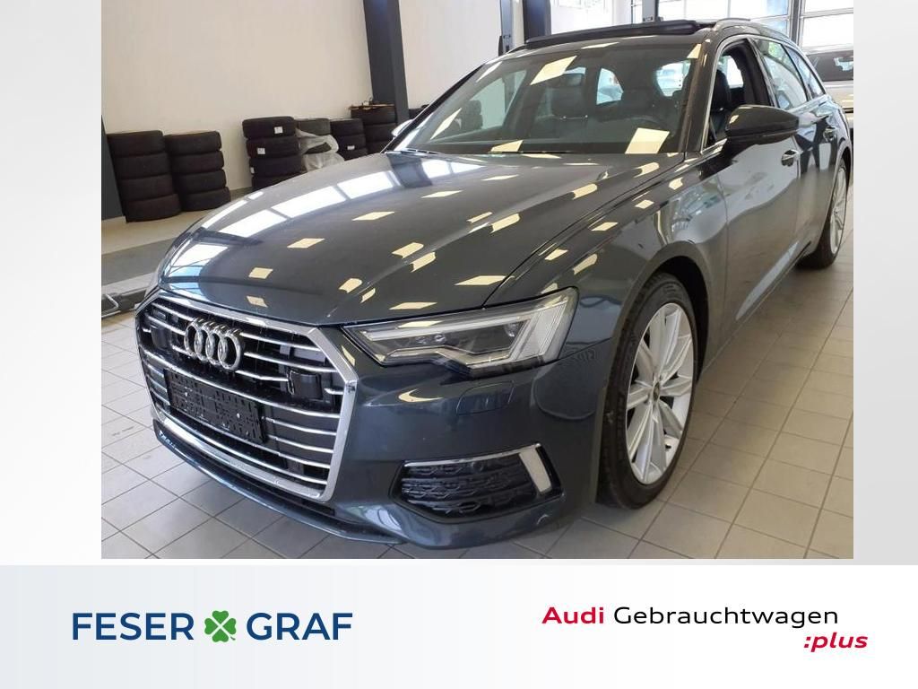 Audi A6 2023 г. Серый, пробег 54650 км