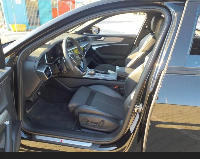 Audi A6 2023 г. Чёрный, пробег 38550 км