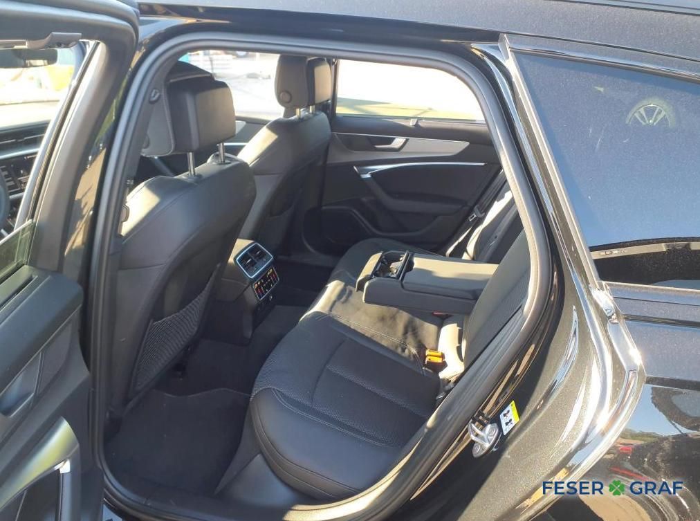 Audi A6 2023 г. Чёрный, пробег 38550 км
