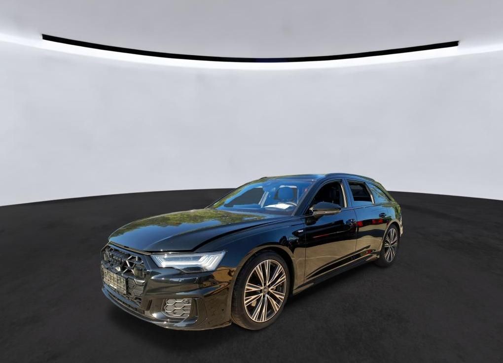Audi A6 2023 г. Чёрный, пробег 38550 км