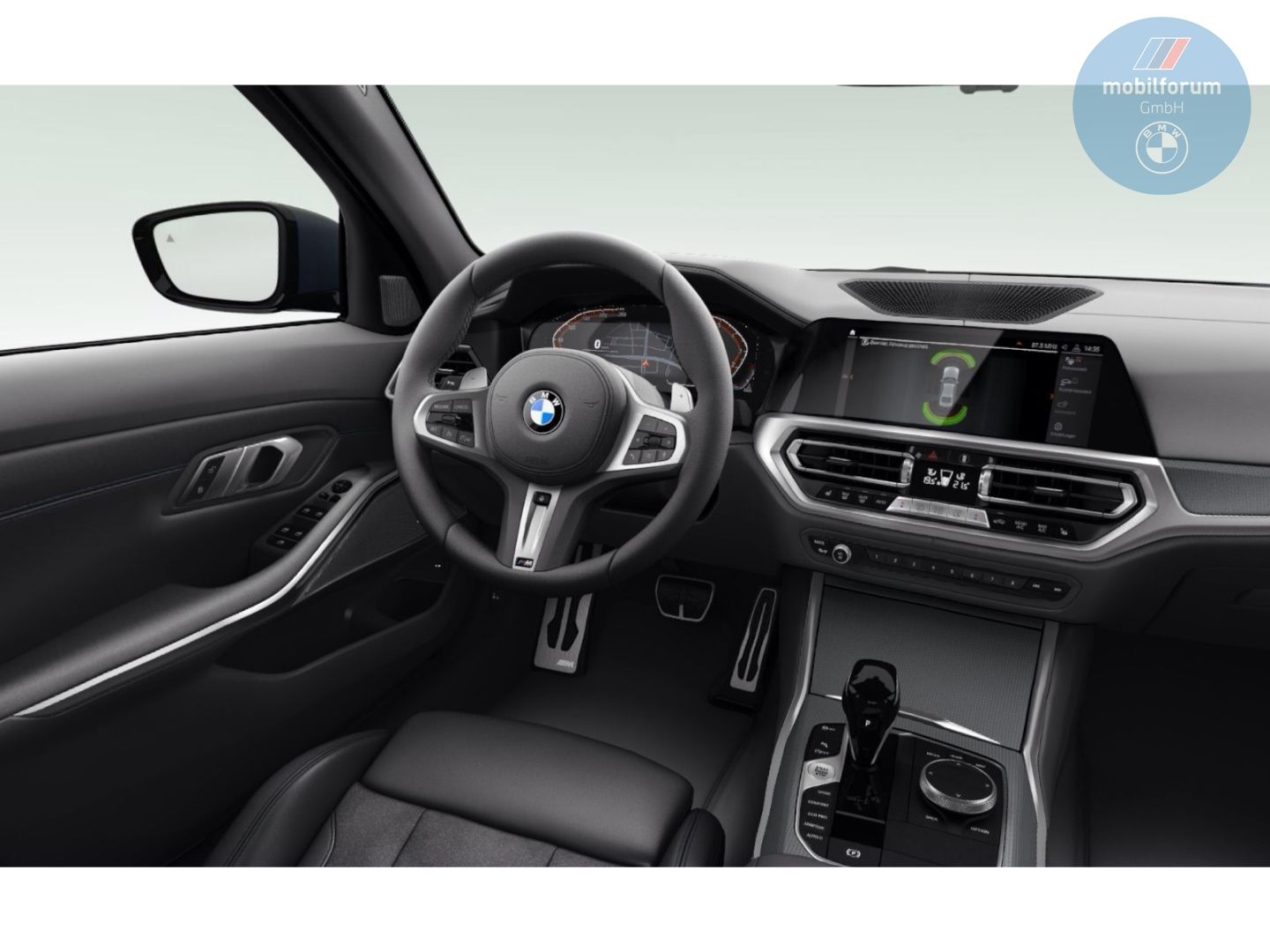 BMW 330 2022 г. Серый, пробег 53501 км