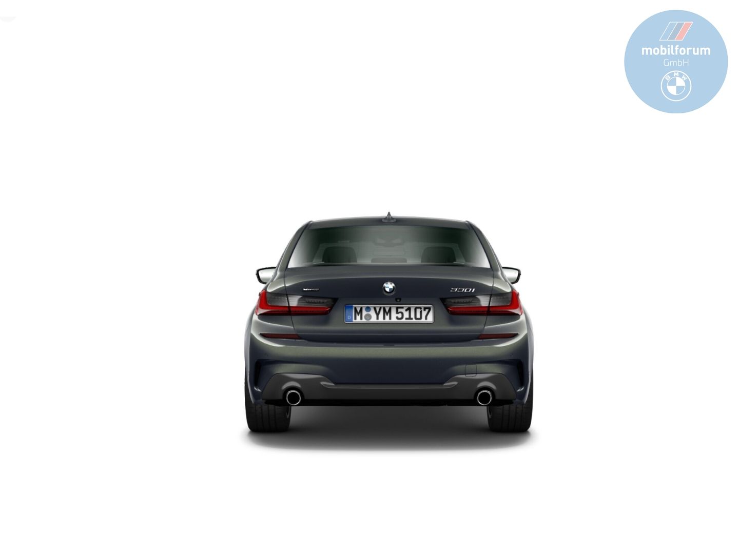 BMW 330 2022 г. Серый, пробег 53501 км
