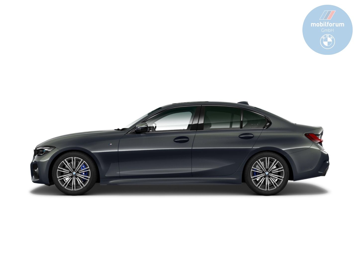 BMW 330 2022 г. Серый, пробег 53501 км
