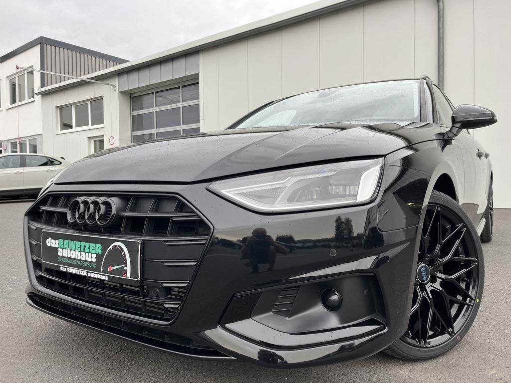 Audi A4 2023 г. Чёрный, пробег 42304 км